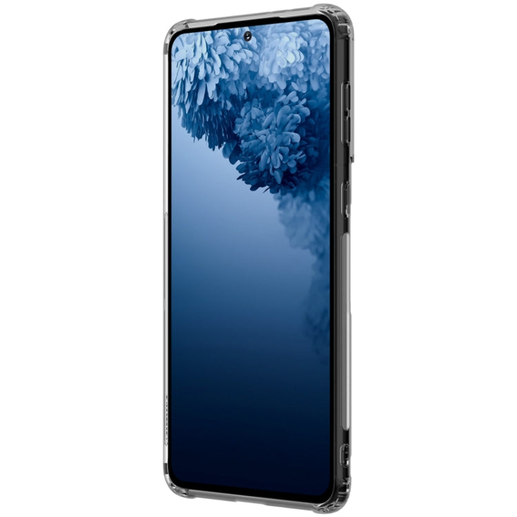 For Samsung Galaxy S21+ 5G NILLKIN Nature TPU Transparent Soft Protective Case(Grey) - Galaxy S21+ 5G Cases by NILLKIN | Online Shopping South Africa | PMC Jewellery