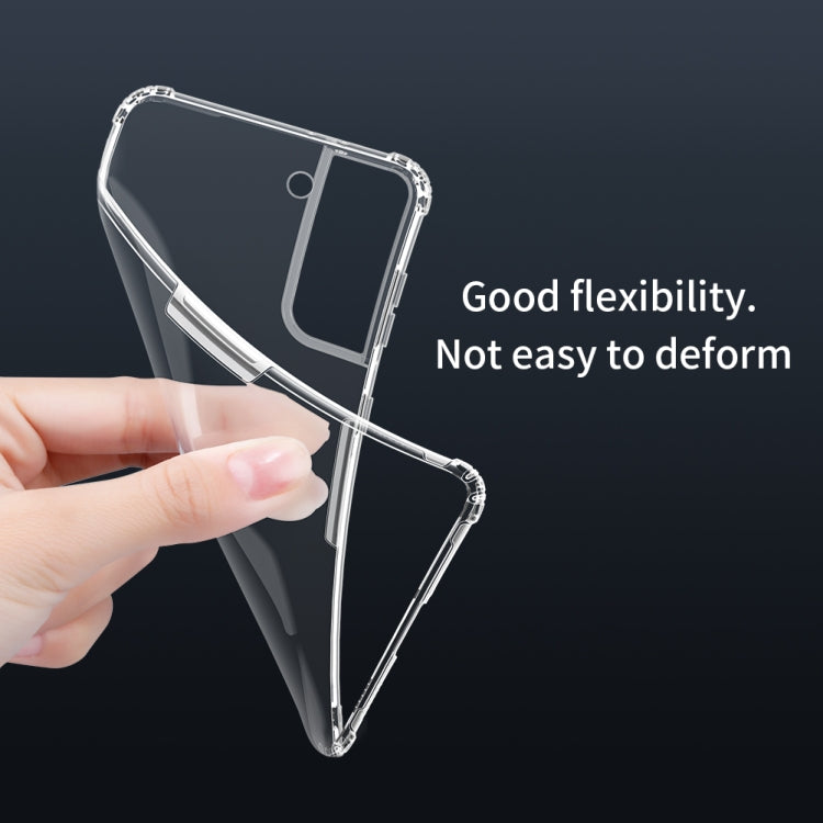 For Samsung Galaxy S21+ 5G NILLKIN Nature TPU Transparent Soft Protective Case(Grey) - Galaxy S21+ 5G Cases by NILLKIN | Online Shopping South Africa | PMC TechLife | Buy Now Pay Later Mobicred