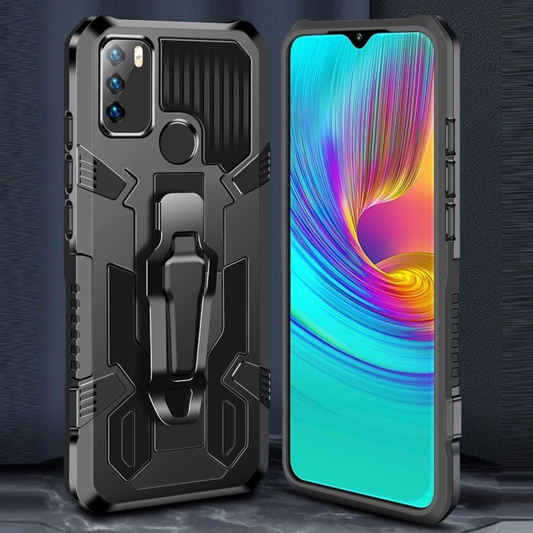 For OPPO Reno5 5G Machine Armor Warrior Shockproof PC + TPU Protective Case(Royal Blue) - free shipping - PMC TechLife - Order now!