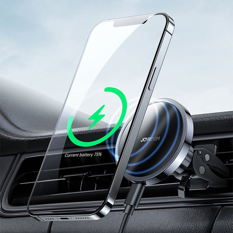 JOYROOM JR-ZS240 15W Max Car Magnetic Wireless Charge Holder - Wireless Charger Holders by JOYROOM | Online Shopping South Africa | PMC TechLife | Buy Now Pay Later Mobicred