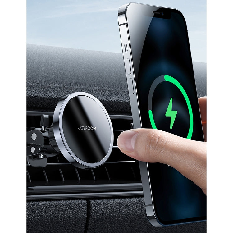 JOYROOM JR-ZS240 15W Max Car Magnetic Wireless Charge Holder - Wireless Charger Holders by JOYROOM | Online Shopping South Africa | PMC TechLife | Buy Now Pay Later Mobicred