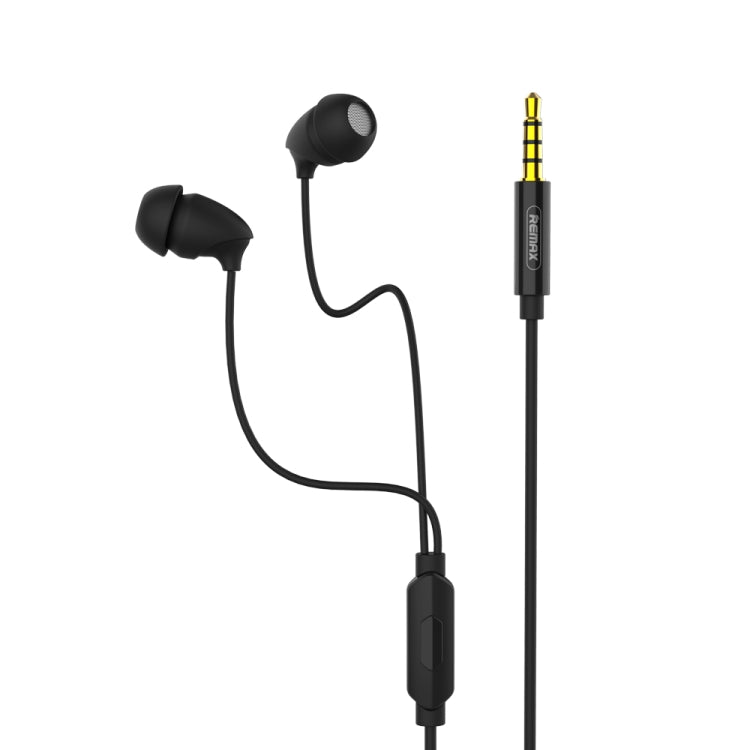 REMAX RM-588 In-Ear Stereo Sleep Earphone with Wire Control & MIC & Support Hands-free(White) - Normal Style Earphone by REMAX | Online Shopping South Africa | PMC TechLife | Buy Now Pay Later Mobicred