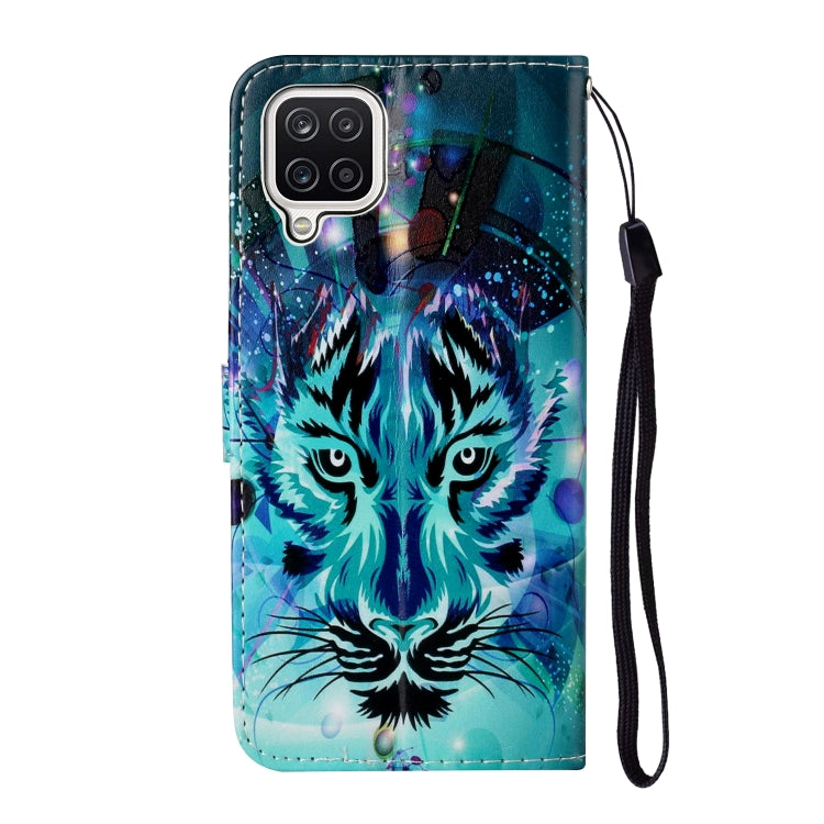 For Samsung Galaxy A12 Oil Embossed Coloured Drawing Pattern Horizontal Flip PU Leather Case with Holder & Card Slots & Wallet(Wolf) - free shipping - PMC TechLife - Order now!