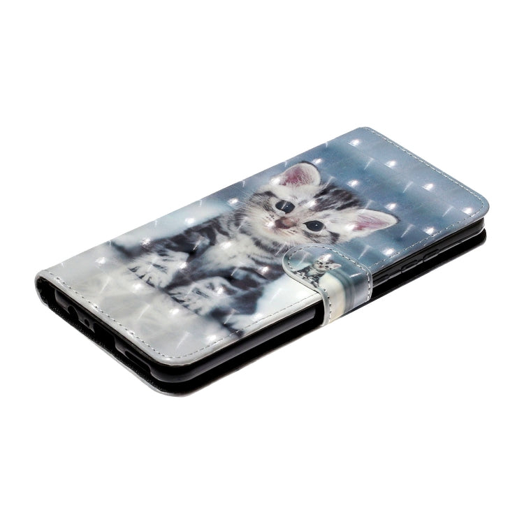 For Samsung Galaxy A32 5G 3D Pattern Horizontal Flip PU Leather Case with Holder & Card Slots & Wallet(Cat) - Galaxy Phone Cases by imak | Online Shopping South Africa | PMC TechLife | Buy Now Pay Later Mobicred