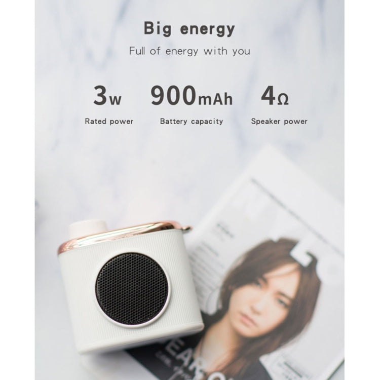 CM-2 3W Camera Shape Mini Single Speaker Bluetooth Speaker with Lanyard(Green) - free shipping - PMC TechLife - Order now!