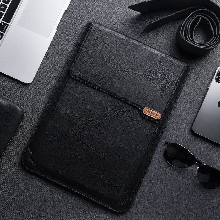 NILLKIN Water Wave Texture Versatile Laptop Sleeve For 14.0 inch and Below(Black) - free shipping - PMC TechLife - Order now!