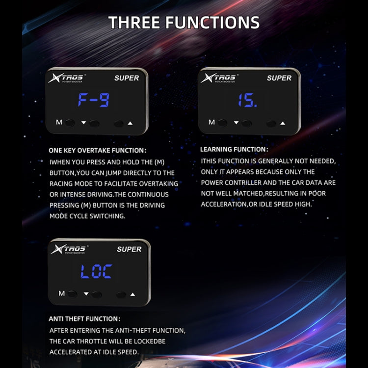 For Audi A2 2000-2005 Car Potent Booster Electronic Throttle Controller - Car Modification by PMC Jewellery | Online Shopping South Africa | PMC Jewellery