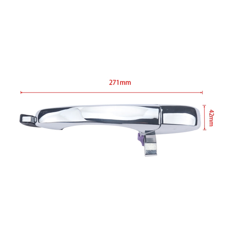 A5448-02 Car Right Outside Door Handle 5065800AH for Chrysler 300 2005-2010 - Door Handles by PMC TechLife | Online Shopping South Africa | PMC TechLife