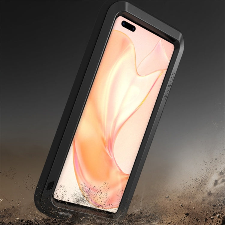 For Huawei Mate 40 Pro LOVE MEI Metal Shockproof Waterproof Dustproof Protective Case without Glass(Black) - Huawei Cases by PMC TechLife | Online Shopping South Africa | PMC TechLife | Buy Now Pay Later Mobicred