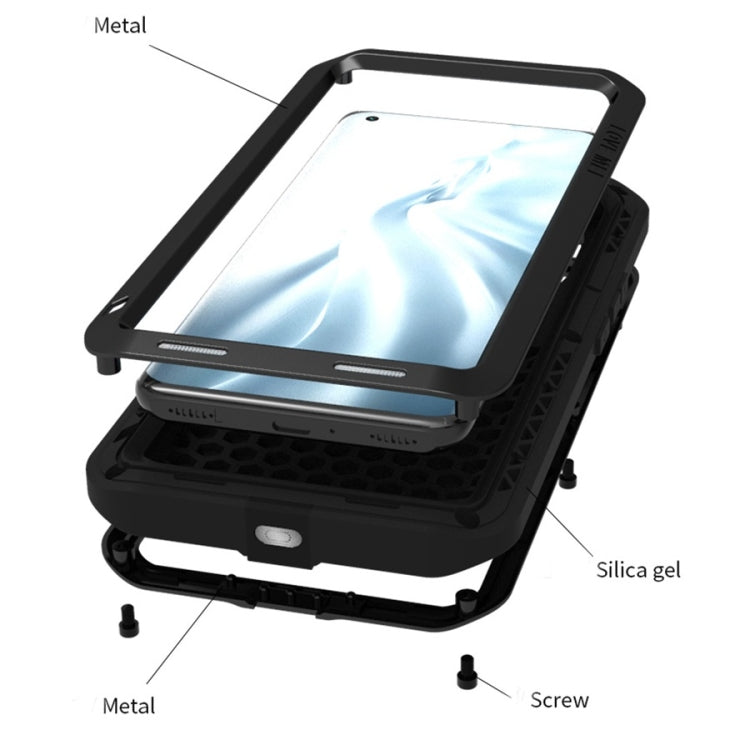 For Xiaomi Mi 11 LOVE MEI Metal Shockproof Waterproof Dustproof Protective Case without Glass(Silver) - Xiaomi Cases by PMC TechLife | Online Shopping South Africa | PMC TechLife
