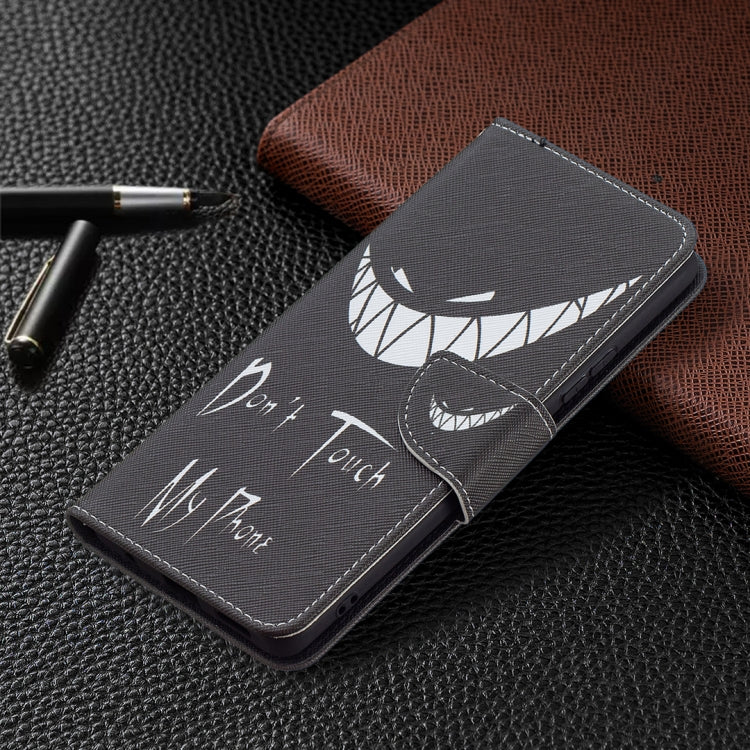For Xiaomi Redmi Note 10 Pro Colored Drawing Pattern Horizontal Flip Leather Case with Holder & Card Slots & Wallet(Smirk) - free shipping - PMC TechLife - Order now!