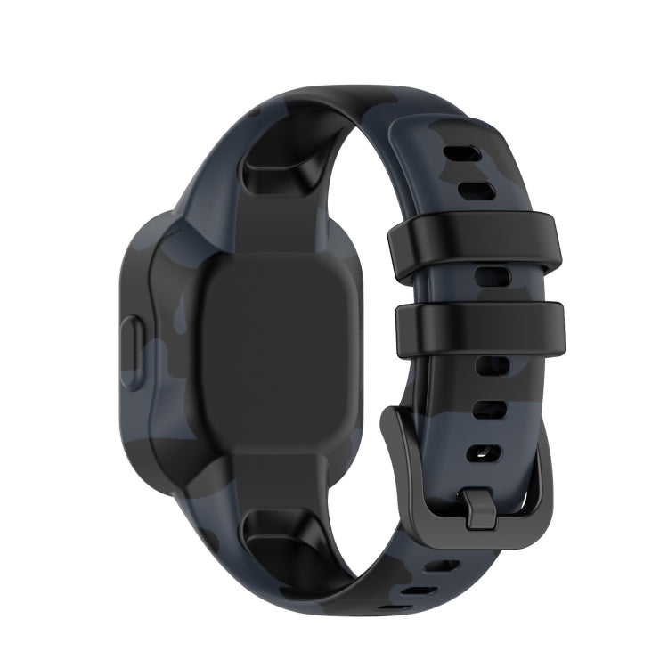 Compatible with Garmin Vivofit JR3 Silicone Printing Watch Band(Camouflage Gray) - Watch Bands by PMC TechLife | Online Shopping South Africa | PMC TechLife | Buy Now Pay Later Mobicred