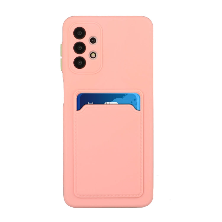 For Samsung Galaxy A32 4G Card Slot Design Shockproof TPU Protective Case(Pink) - free shipping - PMC TechLife - Order now!