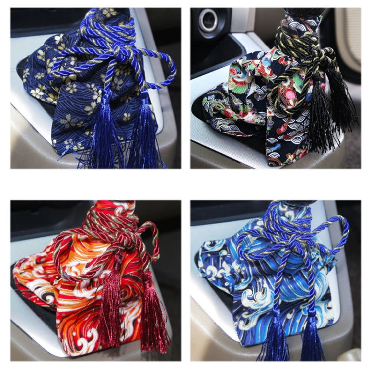 Car Personality Gear Cover Automatic Manual Gear Lever Dustproof Cover(Koi Black) - free shipping - PMC TechLife - Order now!