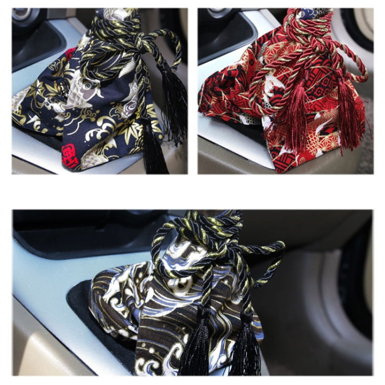Car Personality Gear Cover Automatic Manual Gear Lever Dustproof Cover(Koi Black) - free shipping - PMC TechLife - Order now!