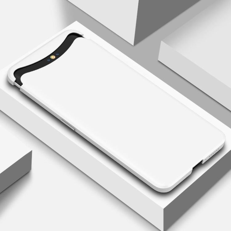 For OPPO Find X GKK Magnetic Liftable Straight Edge Ultra-thin Full Coverage Protective Case(White) - free shipping - PMC TechLife - Order now!