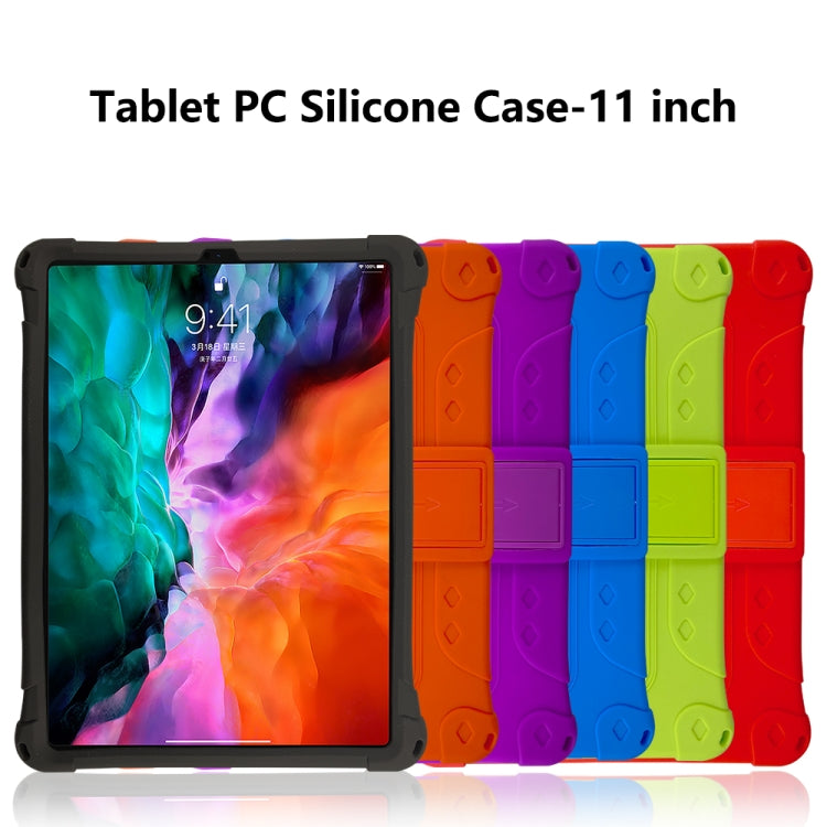 All-inclusive Silicone Shockproof Case with Holder For iPad Pro 12.9 2021 / 2020(Purple) - free shipping - PMC TechLife - Order now!