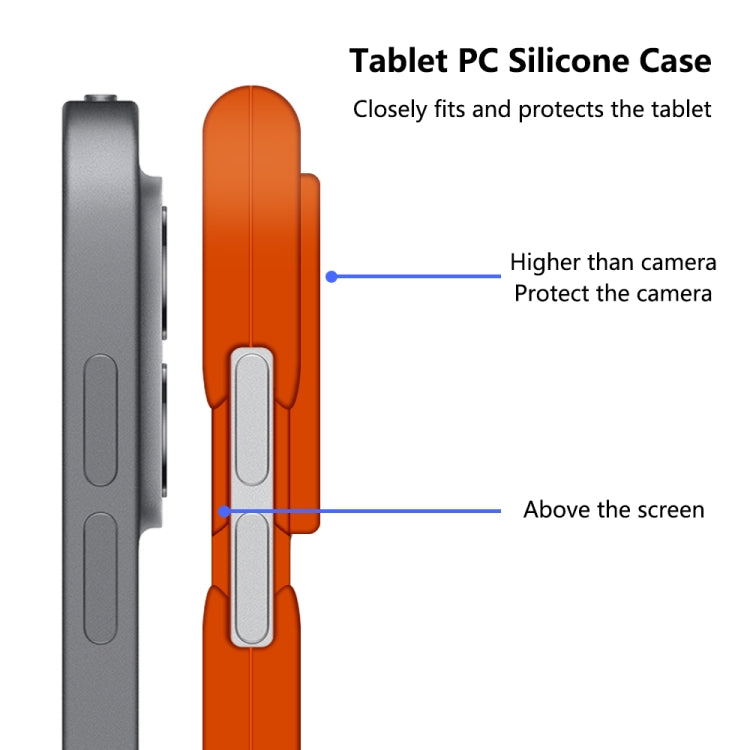 All-inclusive Silicone Shockproof Case with Holder For iPad Pro 12.9 2021 / 2020(Purple) - free shipping - PMC TechLife - Order now!
