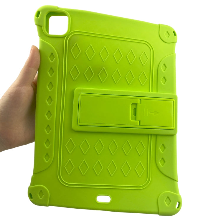 All-inclusive Silicone Shockproof Case with Holder For iPad Pro 12.9 2021 / 2020(Purple) - free shipping - PMC TechLife - Order now!