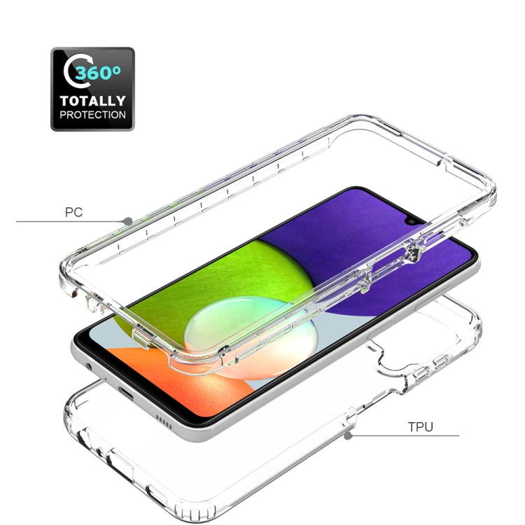 For Samsung Galaxy A22 4G Shockproof Highly Transparent PC+TPU Protective Case - free shipping - PMC TechLife - Order now!