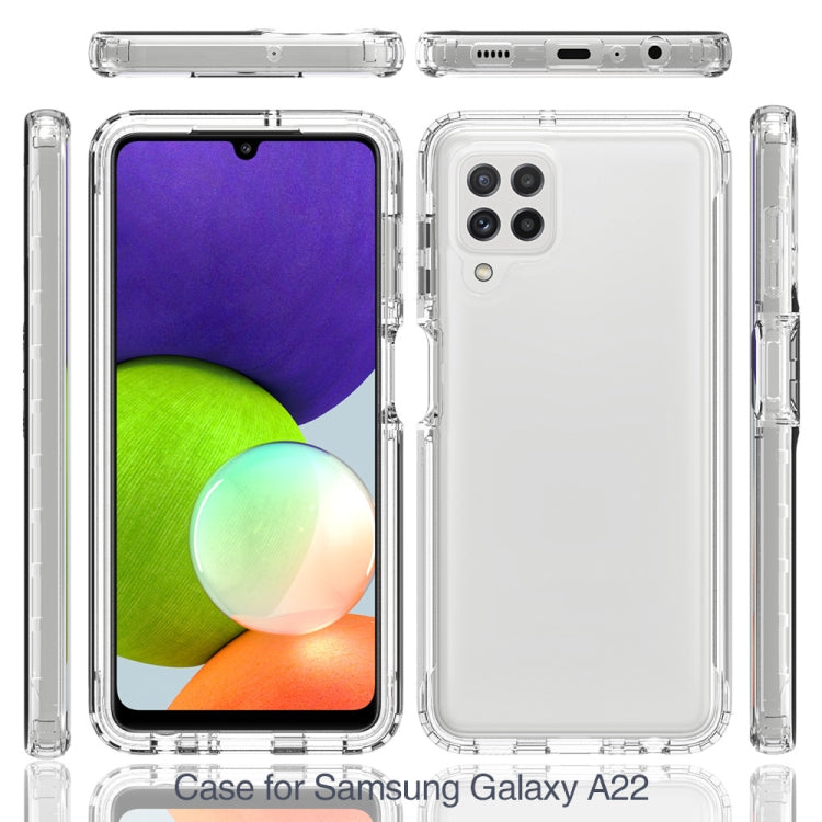 For Samsung Galaxy A22 4G Shockproof Highly Transparent PC+TPU Protective Case - free shipping - PMC TechLife - Order now!