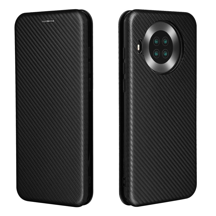 For Cubot Note 20 Carbon Fiber Texture Horizontal Flip TPU + PC + PU Leather Case with Card Slot(Black) - Nokia Cases by PMC TechLife | Online Shopping South Africa | PMC TechLife | Buy Now Pay Later Mobicred