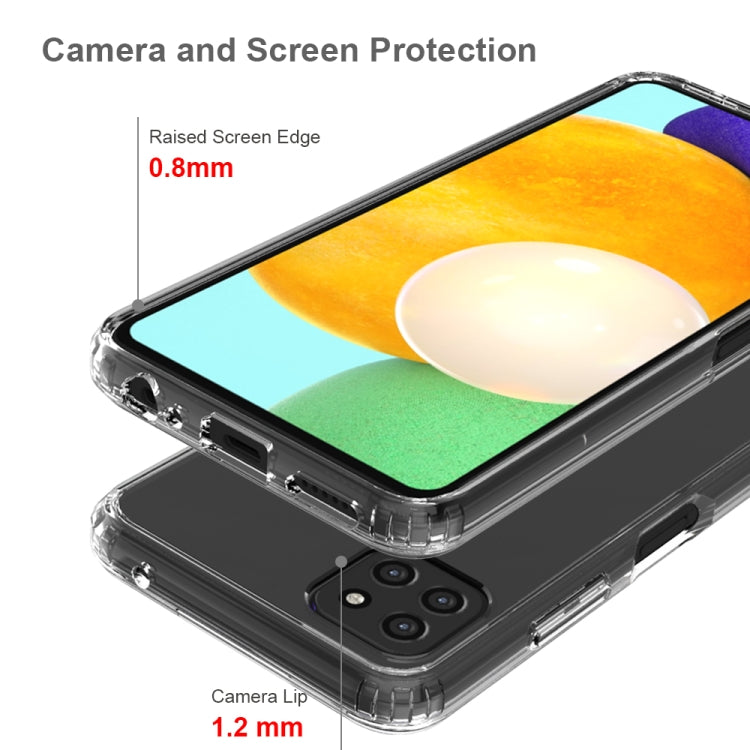 For Samsung Galaxy A22 5G Shockproof Scratchproof TPU + Acrylic Protective Case(Transparent) - free shipping - PMC TechLife - Order now!