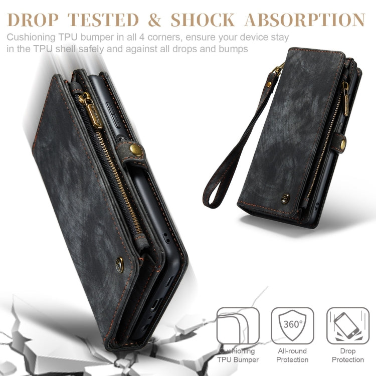 For Samsung Galaxy A32 5G CaseMe Detachable Multifunctional Horizontal Flip Leather Phone Case(Black) - Galaxy Phone Cases by CaseMe | Online Shopping South Africa | PMC TechLife | Buy Now Pay Later Mobicred