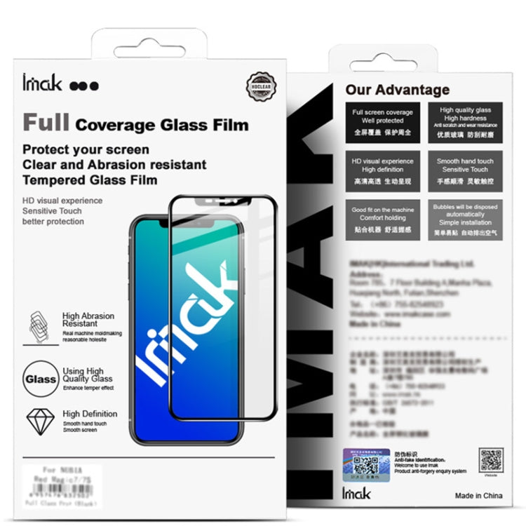 For Honor 50 IMAK 3D Curved Full Screen Tempered Glass Film - Honor Tempered Glass by imak | Online Shopping South Africa | PMC TechLife | Buy Now Pay Later Mobicred