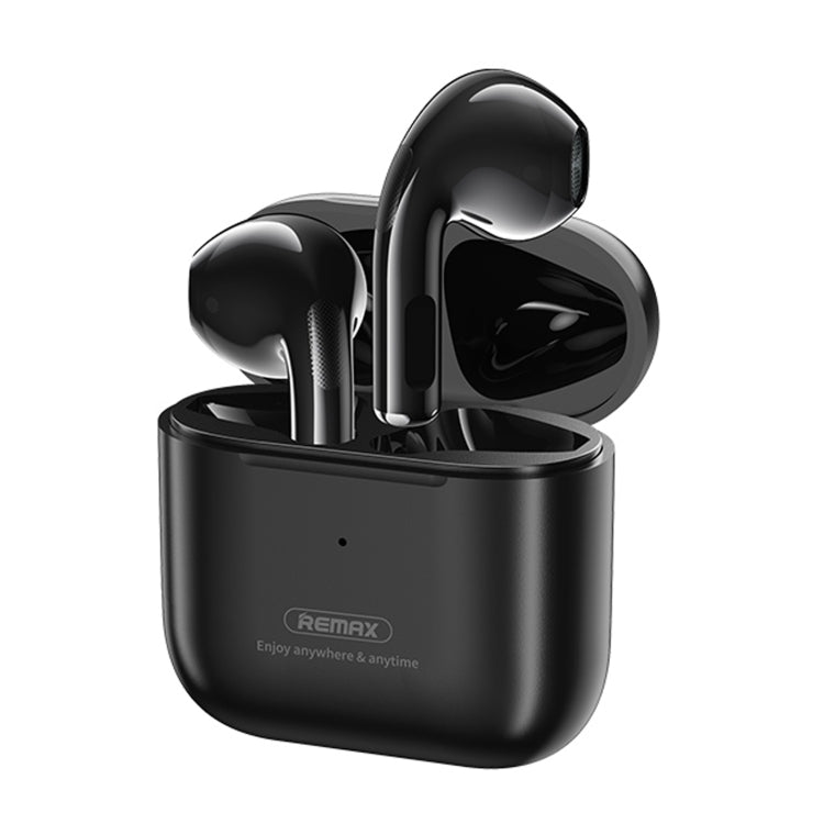 REMAX TWS-10i Enhanced Version Bluetooth 5.0 True Wireless Stereo Music Call Bluetooth Earphone(Black) - TWS Earphone by REMAX | Online Shopping South Africa | PMC Jewellery | Buy Now Pay Later Mobicred