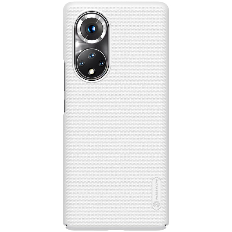 For Honor 50 Pro NILLKIN Frosted Concave-convex Texture PC Protective Case(White) - Honor Cases by NILLKIN | Online Shopping South Africa | PMC Jewellery