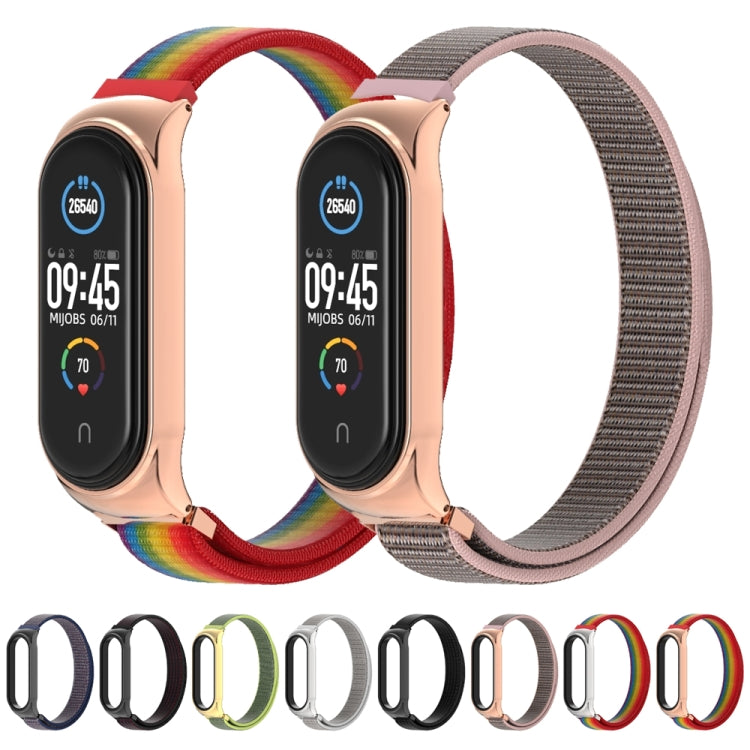 For Xiaomi Mi Band 6 / 5 / 4 / 3 Mijobs CS Breathable Nylon Watch Band(Midnight Blue) - free shipping - PMC TechLife - Order now!