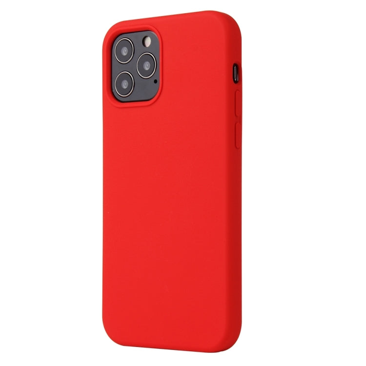 For iPhone 13 Solid Color Liquid Silicone Shockproof Protective Case(Red) - iPhone 13 Cases by PMC TechLife | Online Shopping South Africa | PMC TechLife