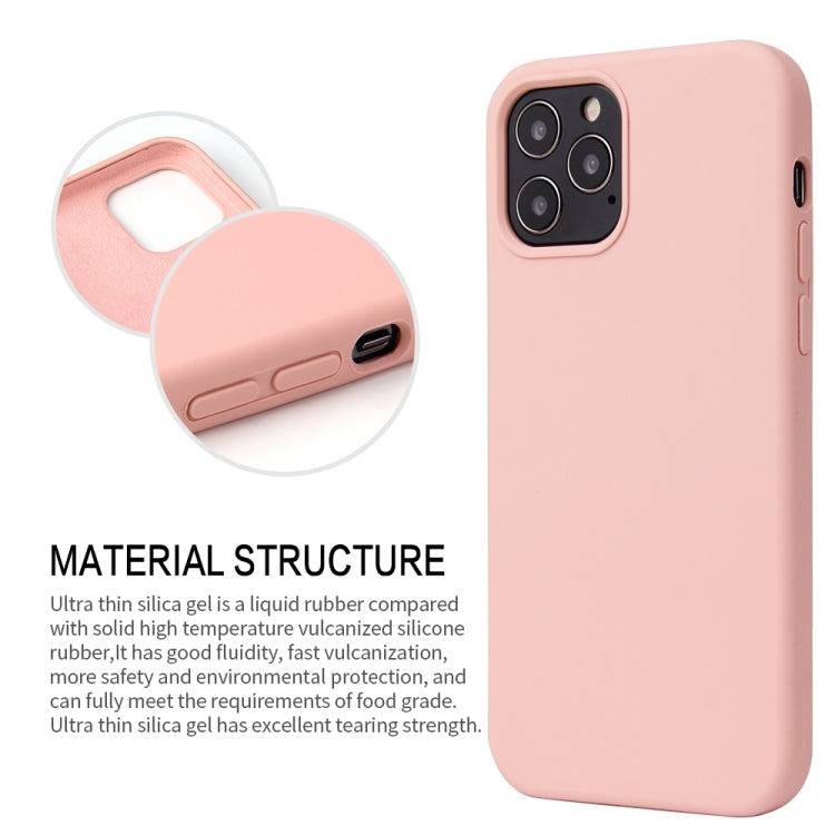 For iPhone 13 Solid Color Liquid Silicone Shockproof Protective Case(Light Purple) - iPhone 13 Cases by PMC TechLife | Online Shopping South Africa | PMC TechLife