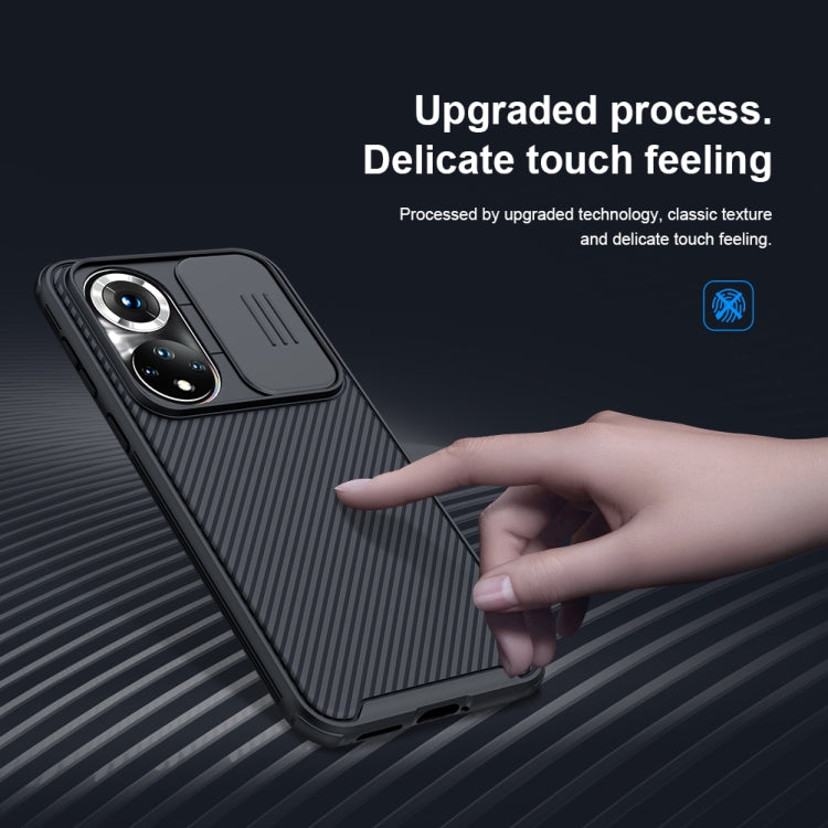 For Honor 50 NILLKIN Black Mirror Pro Series PC Camshield Full Coverage Dust-proof Scratch Resistant Case(Black) - Honor Cases by NILLKIN | Online Shopping South Africa | PMC Jewellery