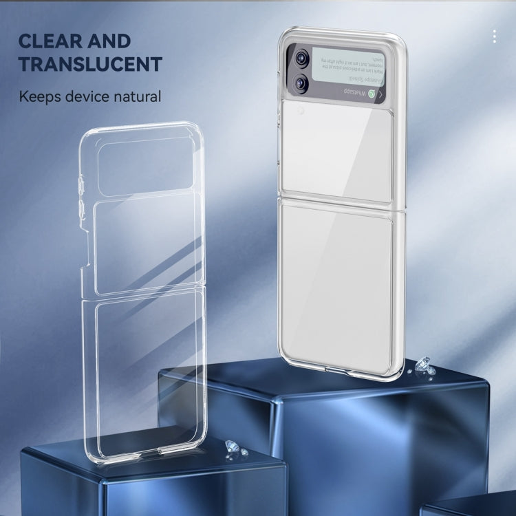 For Samsung Galaxy Z Flip3 5G Simple All-inclusive Clear Crystal PC +TPU Shockproof Case - free shipping - PMC TechLife - Order now!
