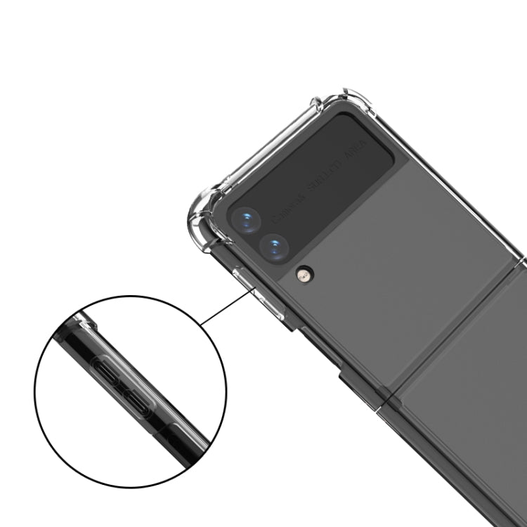 For Samsung Galaxy Z Flip3 5G Shock-resistant Transparent Acrylic TPU Protective Case - free shipping - PMC TechLife - Order now!
