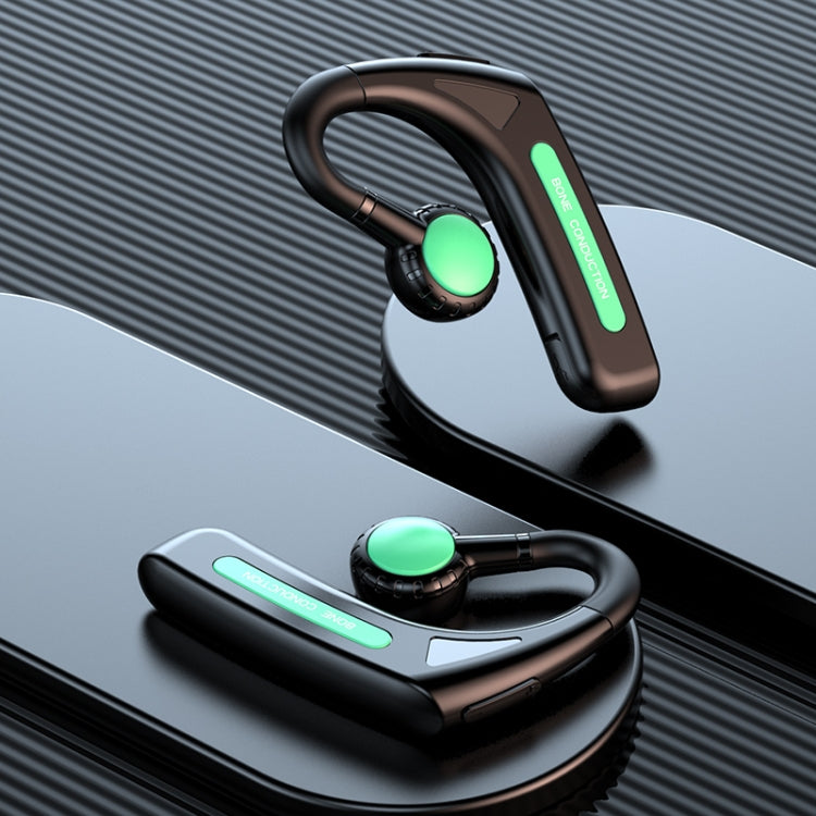 M-618 Bone Conduction Hanging Ear Stereo Bluetooth Headset(Green) - Bluetooth Earphone by PMC TechLife | Online Shopping South Africa | PMC TechLife
