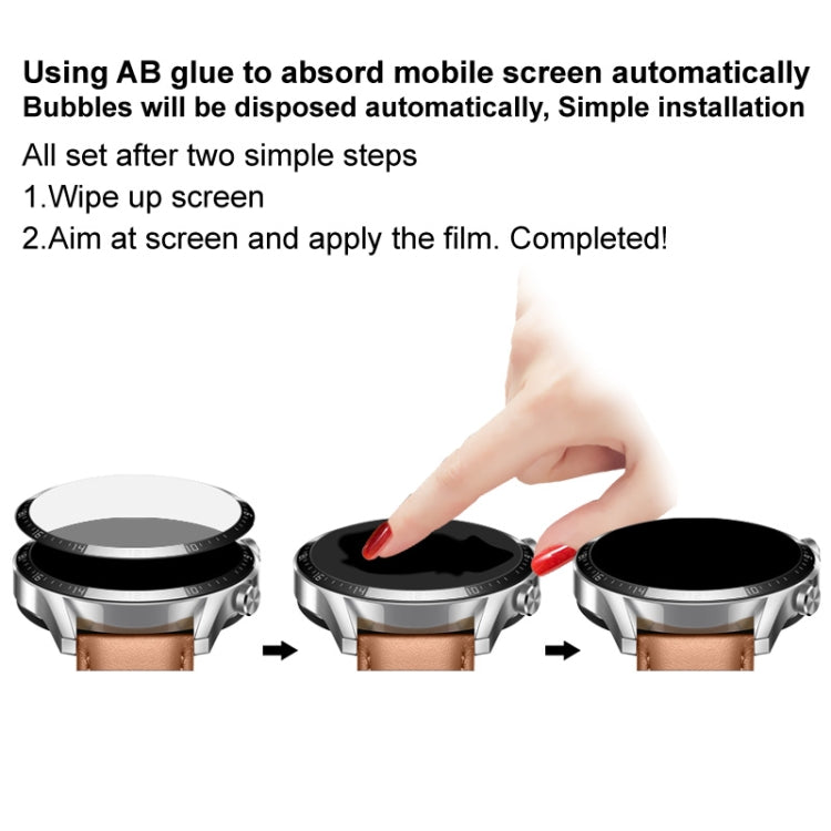 For Huawei Watch 3 46mm IMAK Plexiglass HD Watch Protective Film - Screen Protector by imak | Online Shopping South Africa | PMC TechLife | Buy Now Pay Later Mobicred