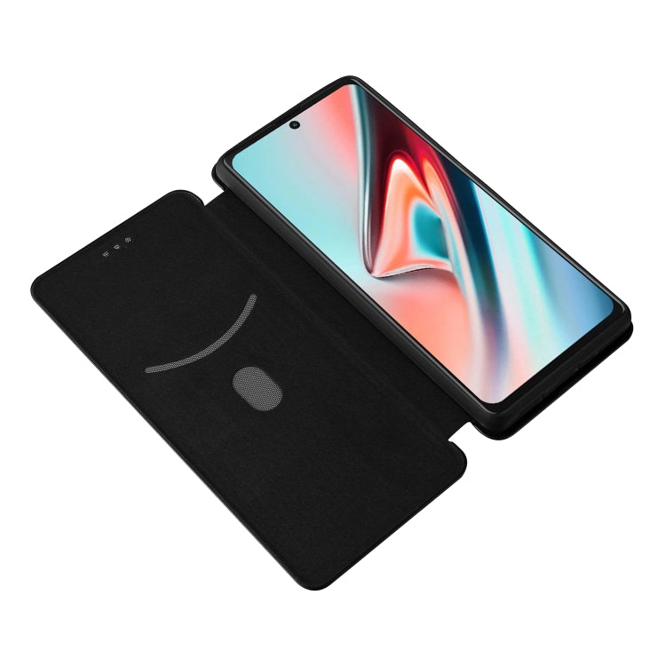 For Blackview A100 Carbon Fiber Texture Horizontal Flip TPU + PC + PU Leather Case with Card Slot(Black) - More Brand by PMC TechLife | Online Shopping South Africa | PMC TechLife | Buy Now Pay Later Mobicred