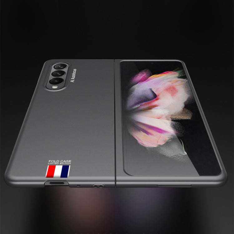 For Samsung Galaxy Z Fold3 5G GKK Ultra-thin Full Coverage Painted Protective Case(Limited Edition White) - Galaxy Phone Cases by GKK | Online Shopping South Africa | PMC TechLife | Buy Now Pay Later Mobicred