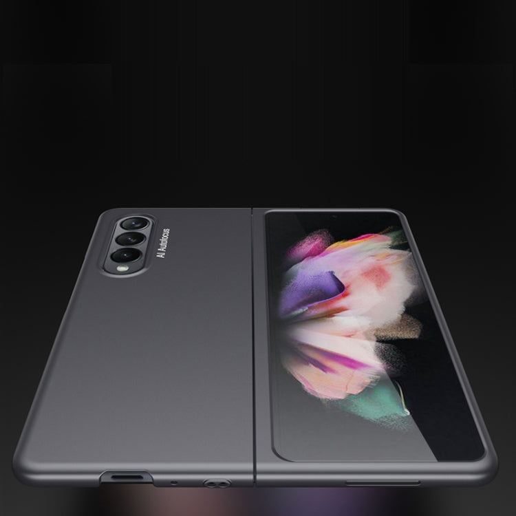 For Samsung Galaxy Z Fold3 5G GKK Ultra-thin Full Coverage PC Protective Case(Grey) - Galaxy Phone Cases by GKK | Online Shopping South Africa | PMC TechLife | Buy Now Pay Later Mobicred