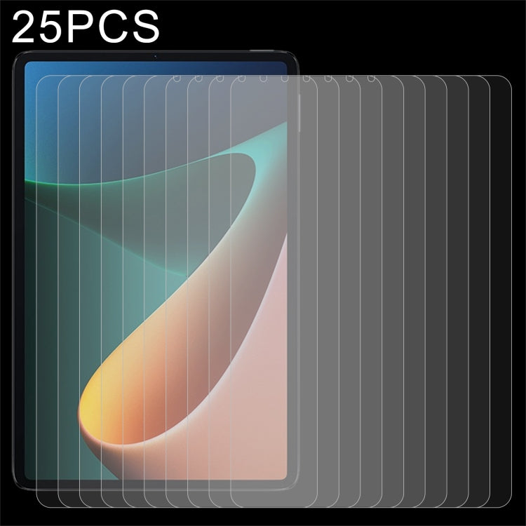 For Xiaomi Pad 5 25 PCS 9H 2.5D Explosion-proof Tempered Glass Film -  by PMC TechLife | Online Shopping South Africa | PMC TechLife