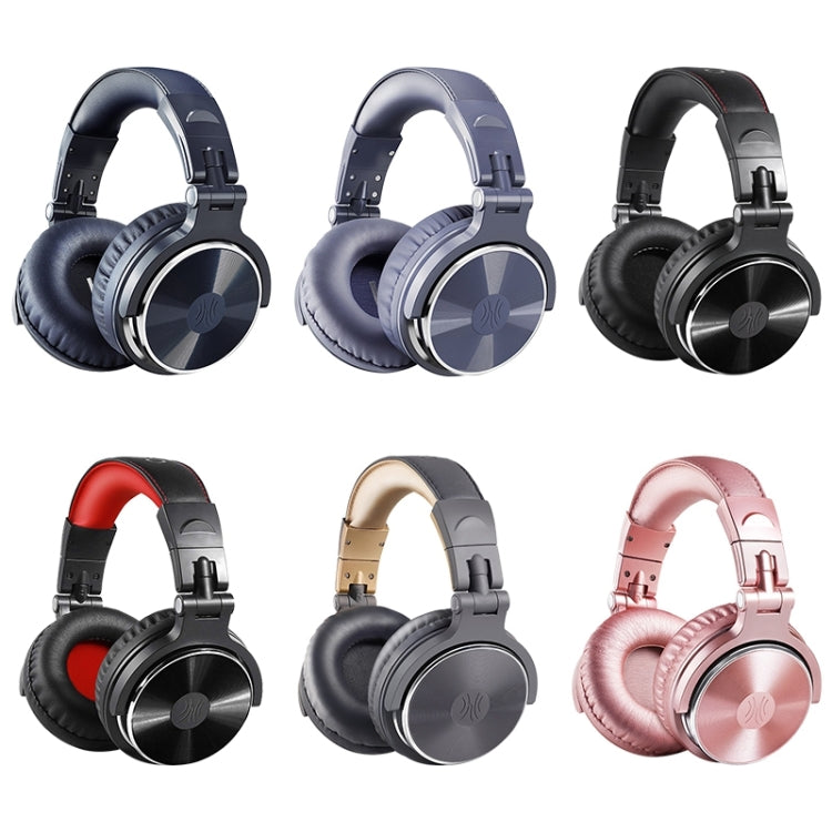 OneOdio Pro-10 Head-mounted Noise Reduction Wired Headphone with Microphone, Color:Rose Gold - free shipping - PMC TechLife - Order now!