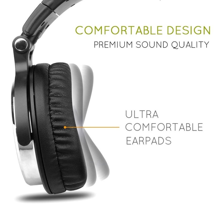 OneOdio Pro-10 Head-mounted Noise Reduction Wired Headphone with Microphone, Color:Rose Gold - free shipping - PMC TechLife - Order now!