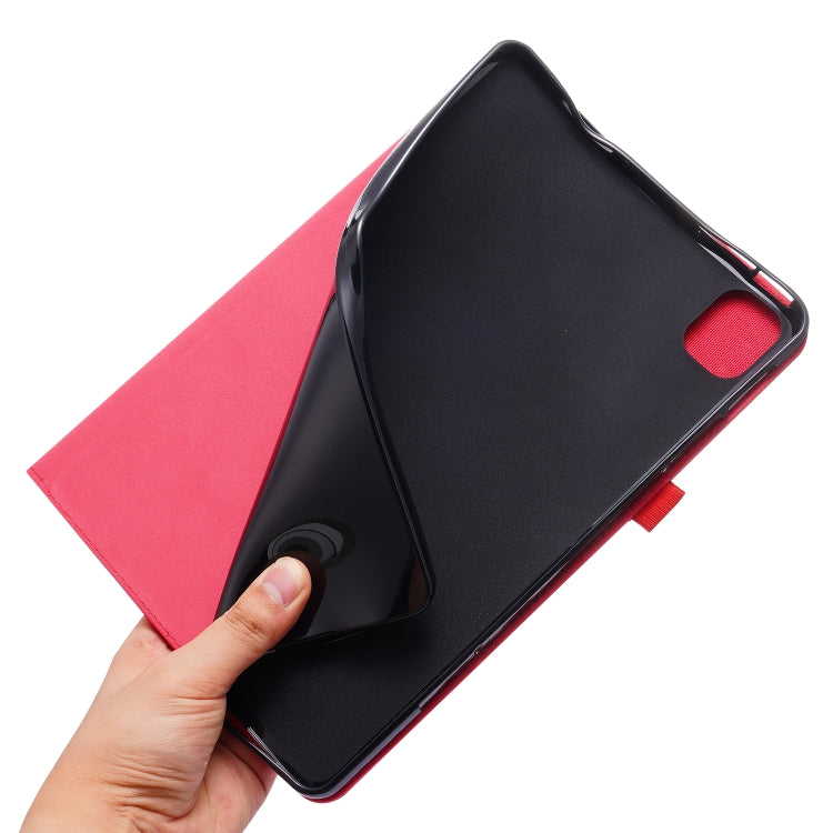 For Xiaomi Pad 5 / 5 Pro Horizontal Flip TPU + Fabric PU Leather Protective Case with Name Card Clip(Grey) - free shipping - PMC TechLife - Order now!