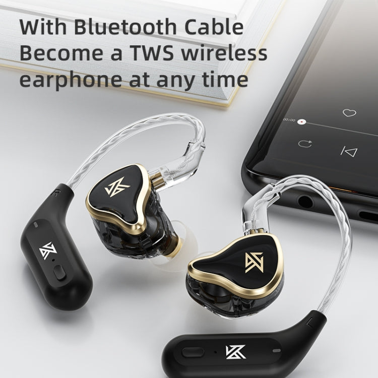 KZ ZAS 16-unit Ring Iron In-ear Wired Earphone, Standard Version(Black) - free shipping - PMC TechLife - Order now!
