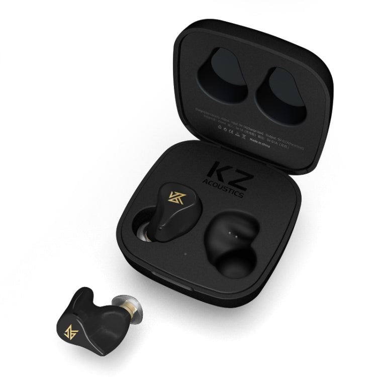 KZ Z1 1DD Dynamic True Wireless Bluetooth 5.0 Sports In-ear Earphone(Black) - In Ear Wired Earphone by KZ | Online Shopping South Africa | PMC Jewellery