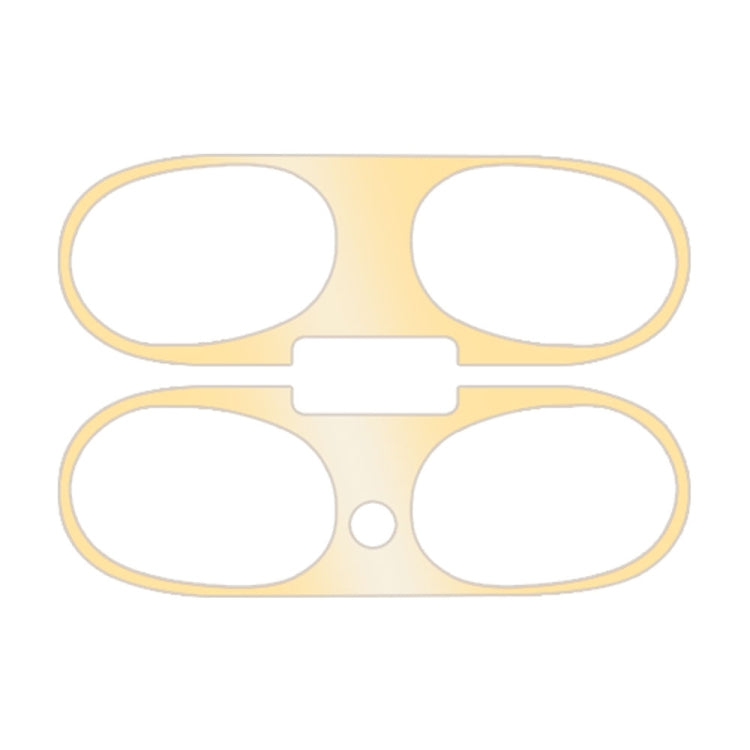 For Beats Studio Buds Wireless Bluetooth Earphone Magic Sound Metal Protective Sticker(Gold) - Protective Sticker by PMC TechLife | Online Shopping South Africa | PMC TechLife