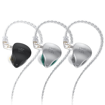 KZ AST 24-unit Balance Armature Monitor HiFi In-Ear Wired Earphone With Mic(Green) - In Ear Wired Earphone by KZ | Online Shopping South Africa | PMC Jewellery | Buy Now Pay Later Mobicred